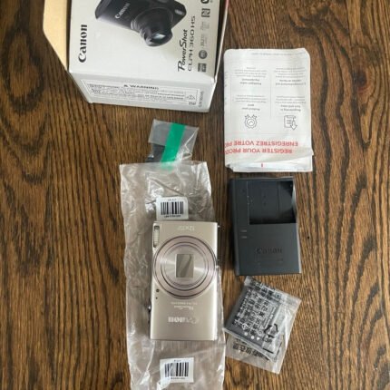 Canon Powershot Elph 360 Hs Silver Used Like New Ku ou