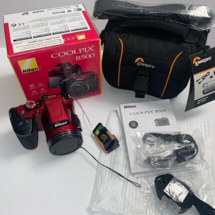 Nikon Coolpix B500 16 Mp Digital Camera Red Oa Mb